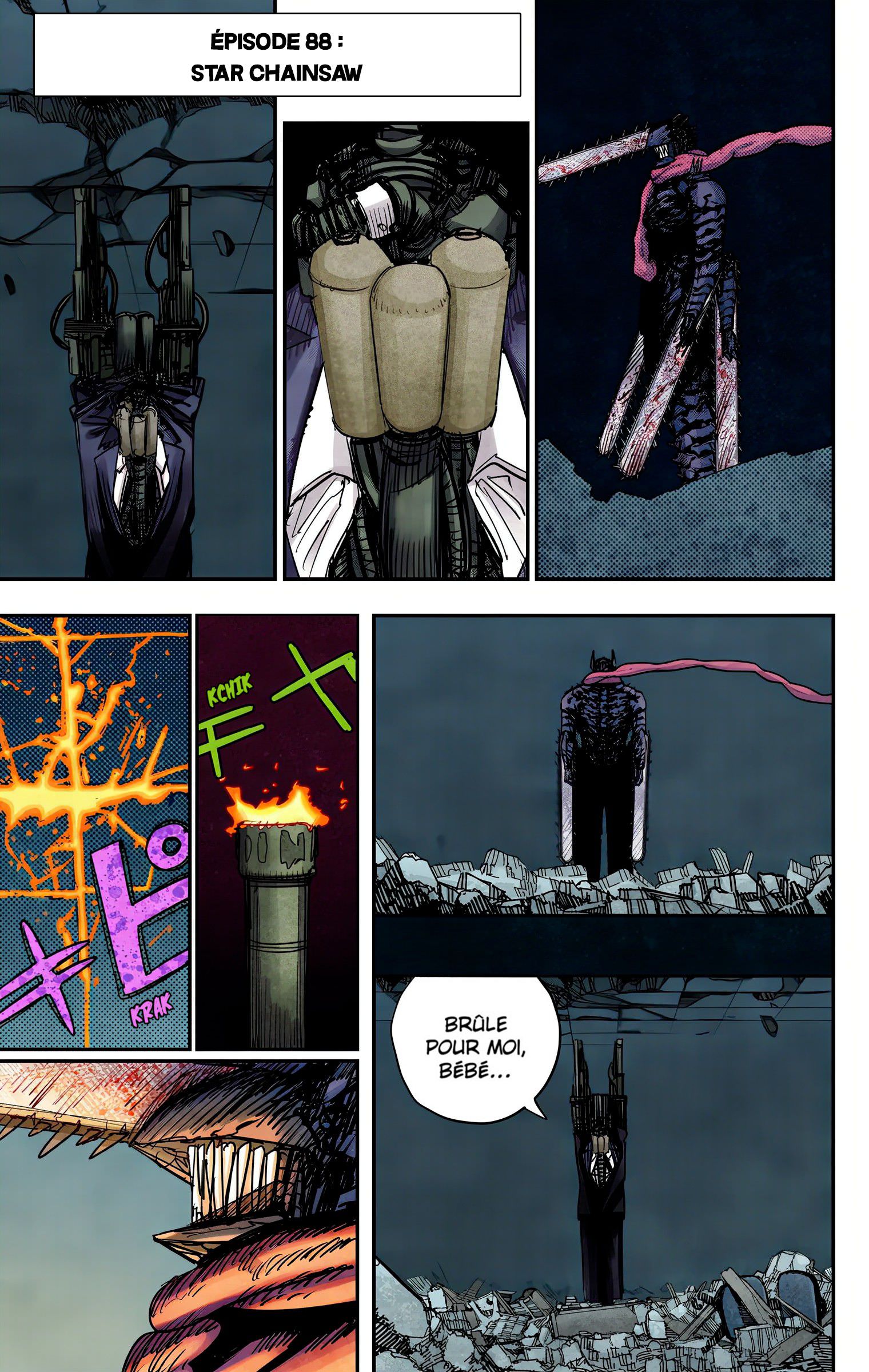 Chainsaw Man - Digital Colored Comics: Chapter 88 - Page 1